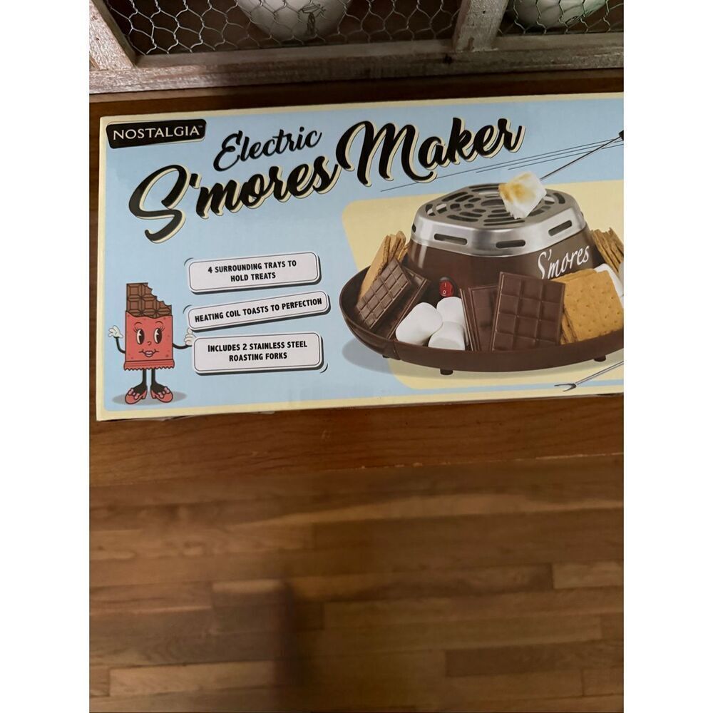 Nostalgia Tabletop Indoor Electric S'mores Maker